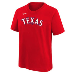 Josh Jung Texas Rangers Nike Youth Name & Number T-Shirt - MLB T-shirts