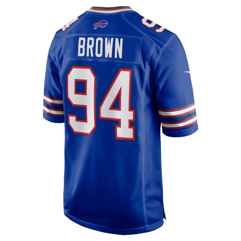 Buffalo Bills Andrew Brown  Game Jersey | NFL Discount