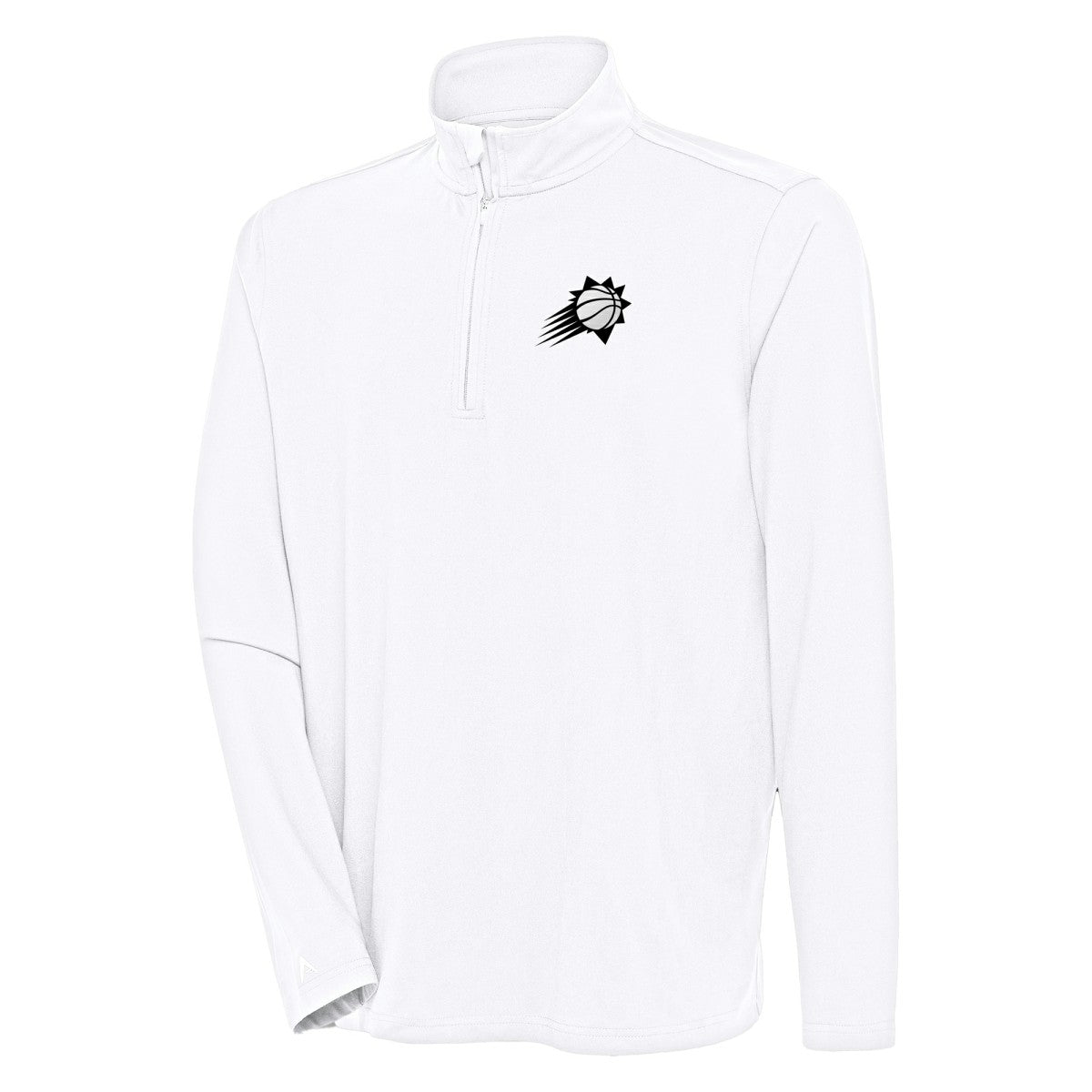 White Phoenix Suns Antigua Hunk Quarter-Zip Top | NBA