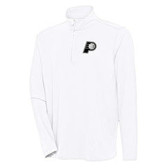 White Indiana Pacers Antigua Hunk Quarter-Zip Top | NBA