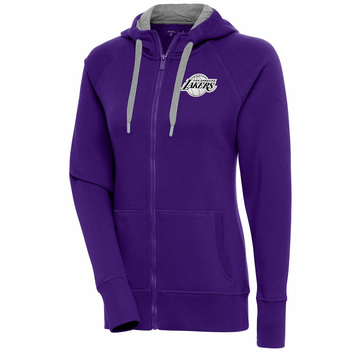 Los Angeles Lakers Antigua Women's Brushed Metallic Victory Full-Zip Hoodie - Purple online | NBA