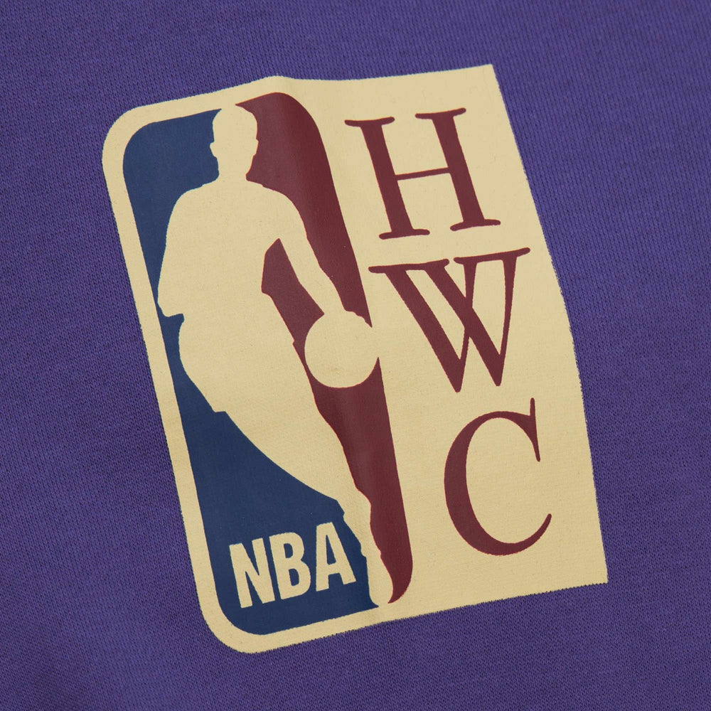 Purple Phoenix Suns Hardwood Classics There and Back Pullover Sweatshirt | NBA