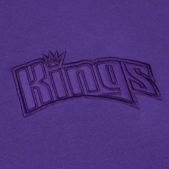 Purple Sacramento Kings Hardwood Classics Tonal Pullover Hoodie | NBA