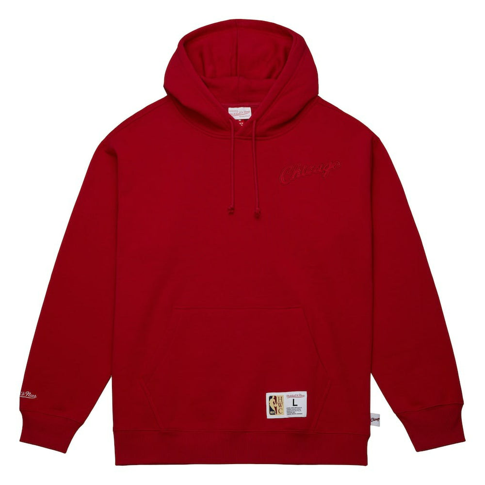 Red Chicago Bulls Hardwood Classics Tonal Pullover Hoodie sale | NBA