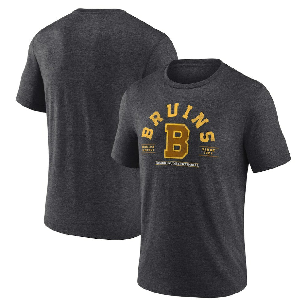 Boston Bruins Fanatics Centennial The Early Years Tri-Blend T-Shirt -  NHL T-shirts