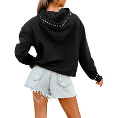 Green Bay Packers Gameday Couture Women's Oversized Catch the Vibe Studded Pullover Hoodie | NFL US