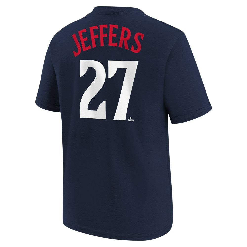 Ryan Jeffers Minnesota Twins Nike Youth Name & Number T-Shirt - MLB T-shirts