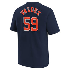 Framber Valdez Houston Astros Nike Youth Name & Number T-Shirt - MLB T-shirts