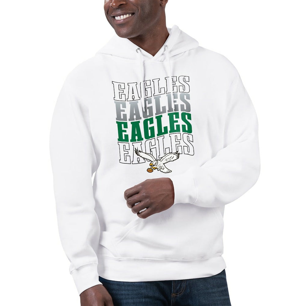 Philadelphia Eagles Starter Unisex Throwback Name Drop Pullover Hoodie | NFL Online
