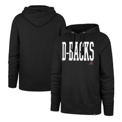 Arizona Diamondbacks '47 Dime Headline Pullover Hoodie - MLB Hoodies