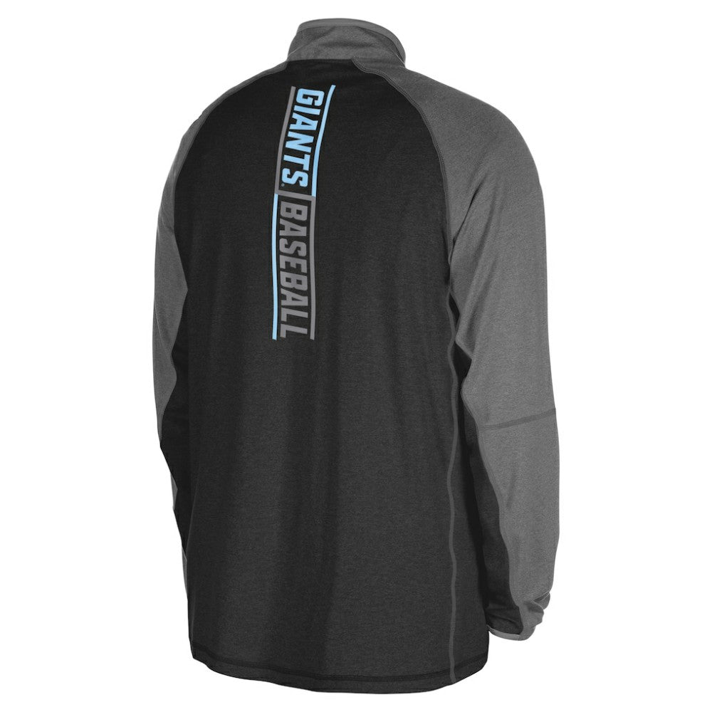 San Francisco Giants New Era Father's Day Raglan Quarter-Zip Top - MLB Tops