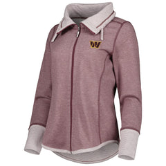Washington Commanders Women's Sport Sun Fade Full-Zip Sweatshirt | NFL US