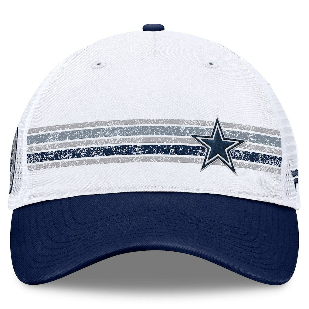 Dallas Cowboys Fundamentals Flawless Stripe Trucker Adjustable Hat | NFL Near me