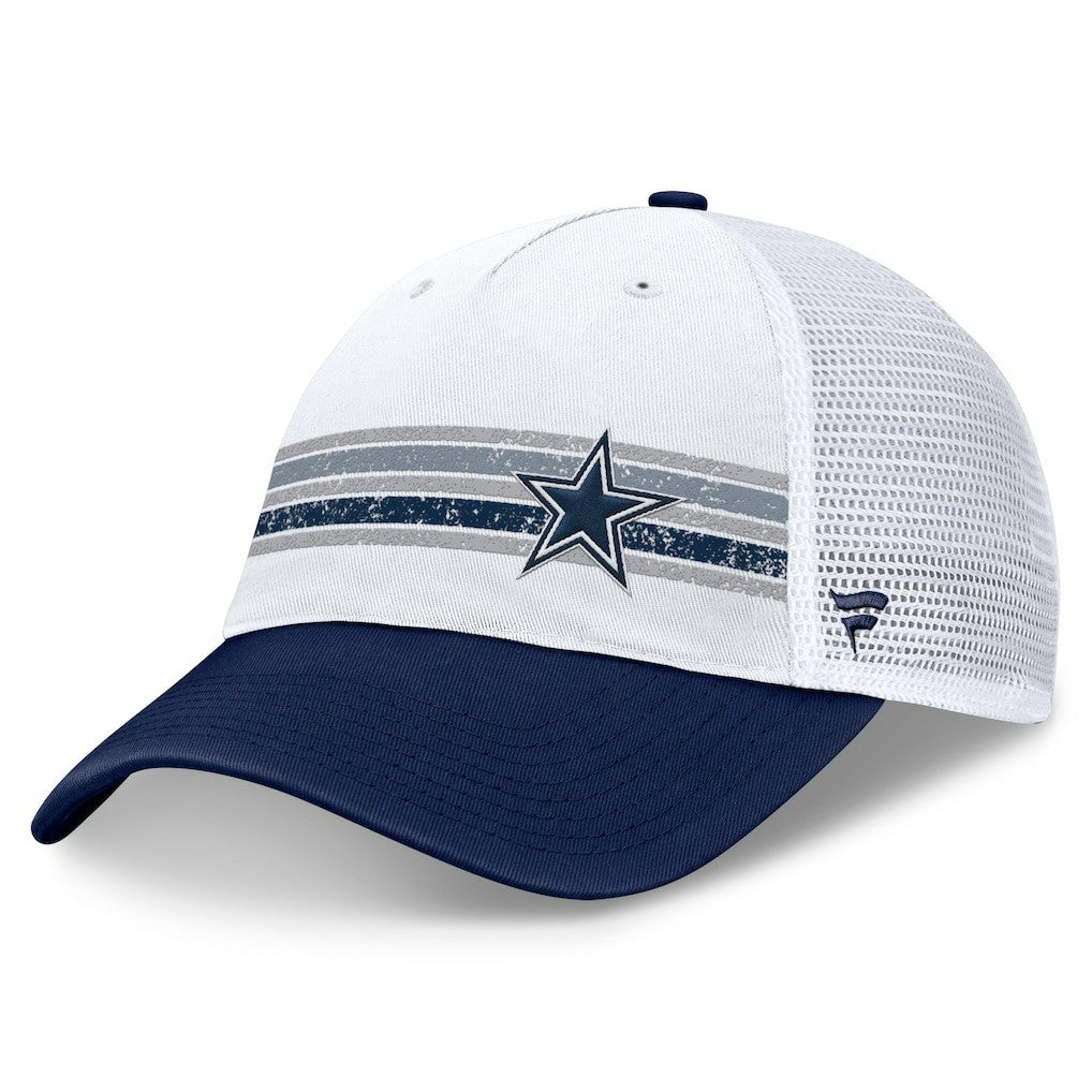 Dallas Cowboys Fundamentals Flawless Stripe Trucker Adjustable Hat | NFL Near me