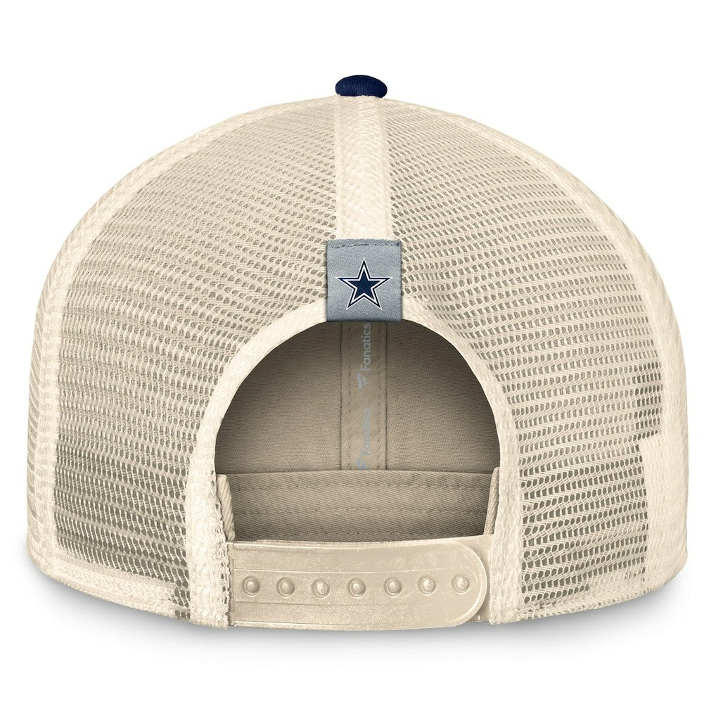 Dallas Cowboys Fundamentals Diamond Stripes Trucker Adjustable Hat | NFL Online