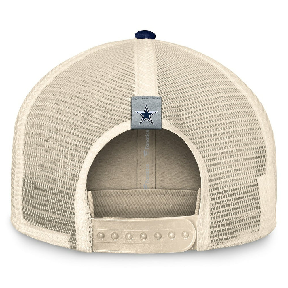 Dallas Cowboys Fundamentals Diamond Stripes Trucker Adjustable Hat | NFL Online