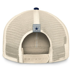 Dallas Cowboys Fundamentals Diamond Stripes Trucker Adjustable Hat | NFL Online