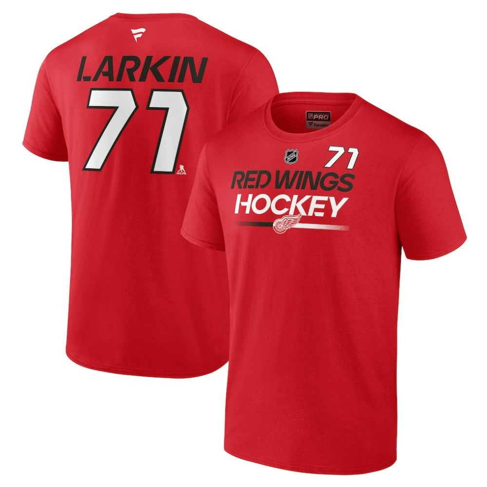 Dylan Larkin Detroit Red Wings Fanatics  Authentic Pro Prime Name & Number T-Shirt -  NHL T-shirts