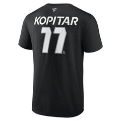 Anze Kopitar Los Angeles Kings Fanatics  Authentic Pro Prime Name & Number T-Shirt -  NHL T-shirts