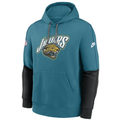 Jacksonville Jaguars Throwback Alternate Logo Team Issue Club Pullover Hoodie | NFL Outlet