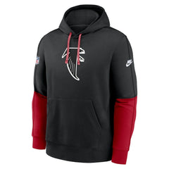 Atlanta Falcons Throwback Logo Club Tri-Blend Pullover Hoodie | NFL Outlet