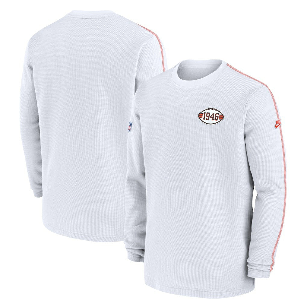 Cleveland Browns Alternate Logo Coach Long Sleeve Top | NFL Discount