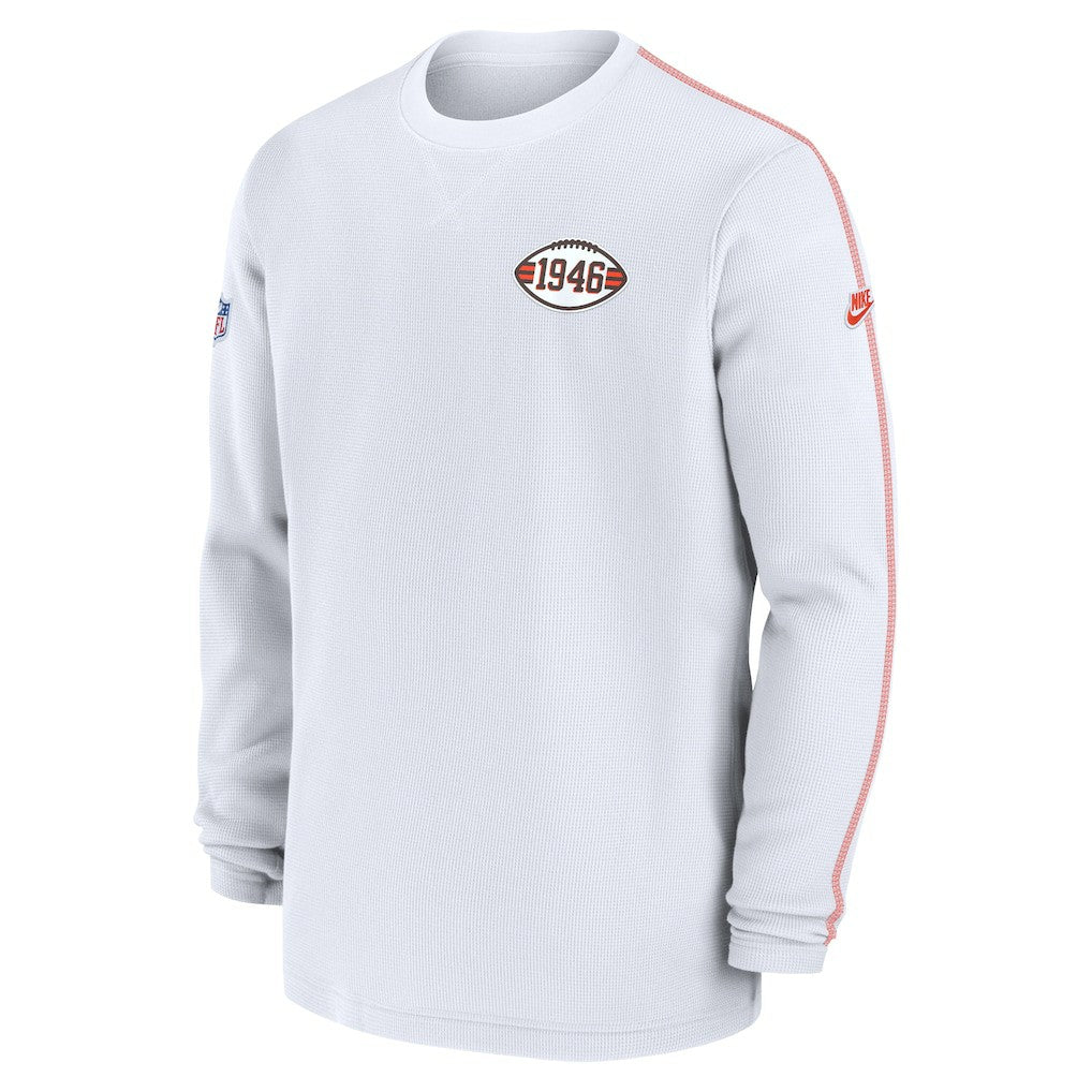 Cleveland Browns Alternate Logo Coach Long Sleeve Top | NFL Discount
