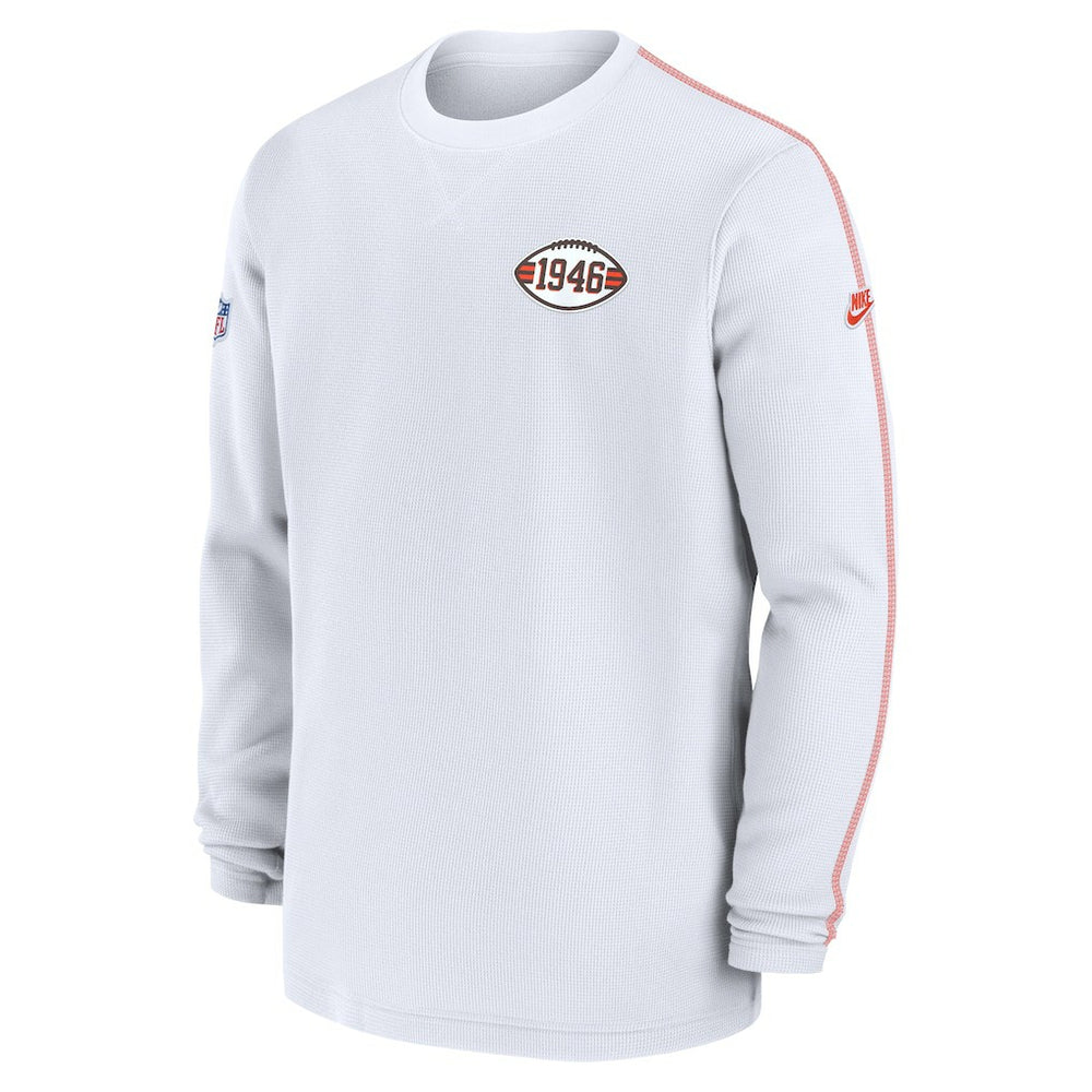 Cleveland Browns Alternate Logo Coach Long Sleeve Top | NFL Discount
