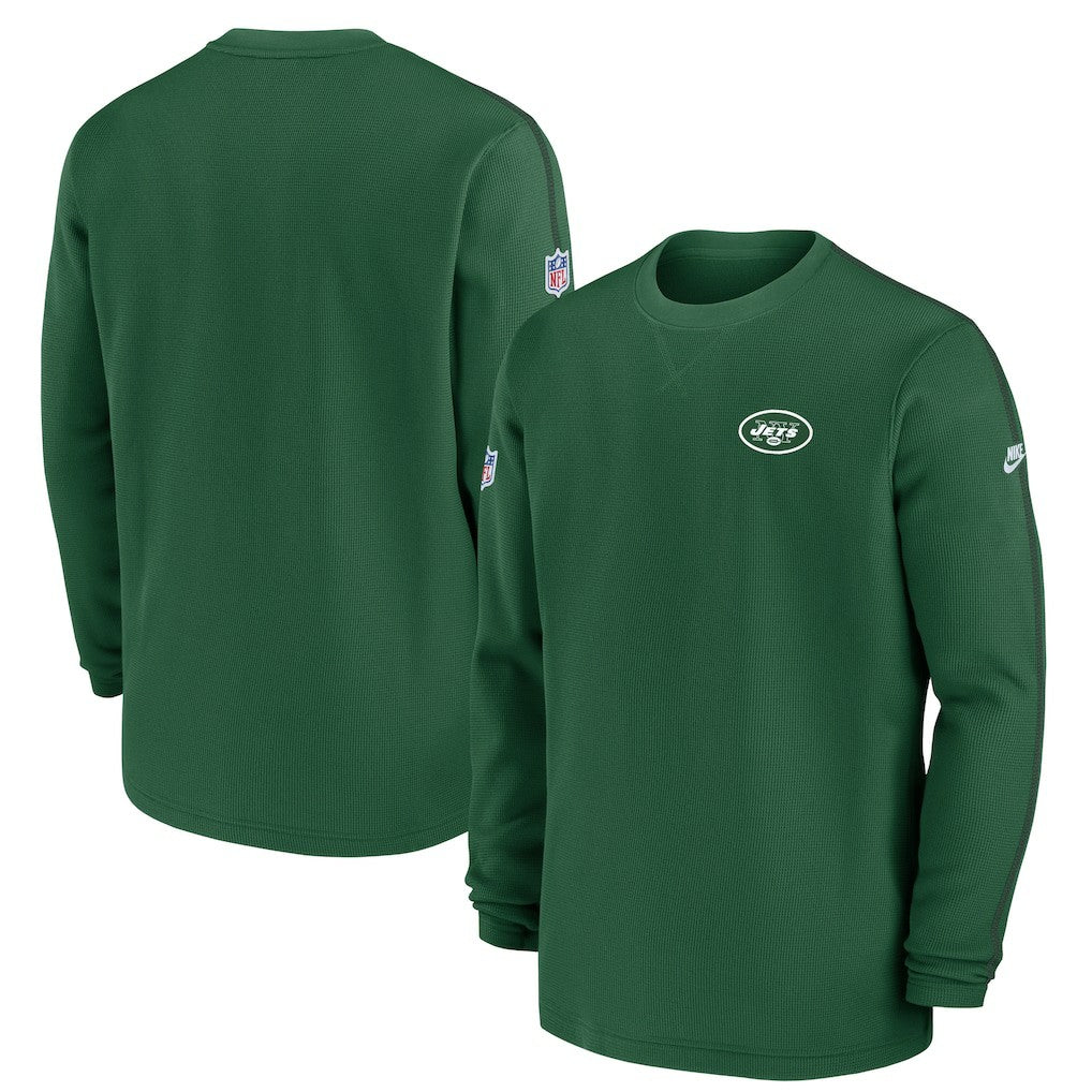 New York Jets Alternate Logo Coach Long Sleeve Top | NFL Discount