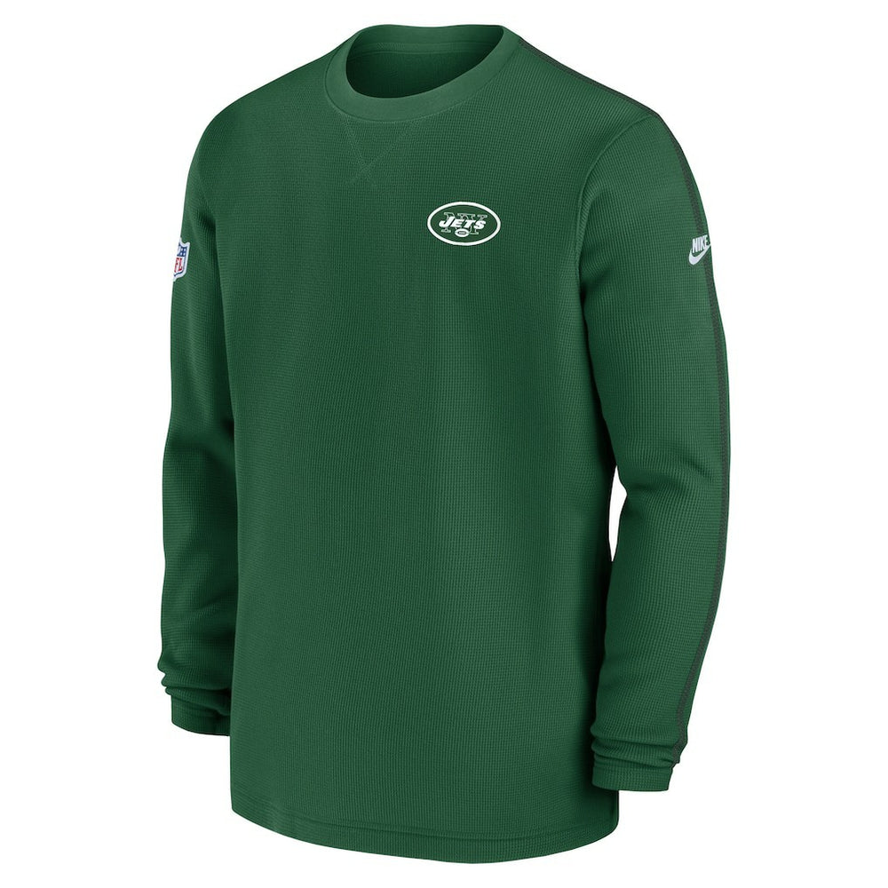 New York Jets Alternate Logo Coach Long Sleeve Top | NFL Discount