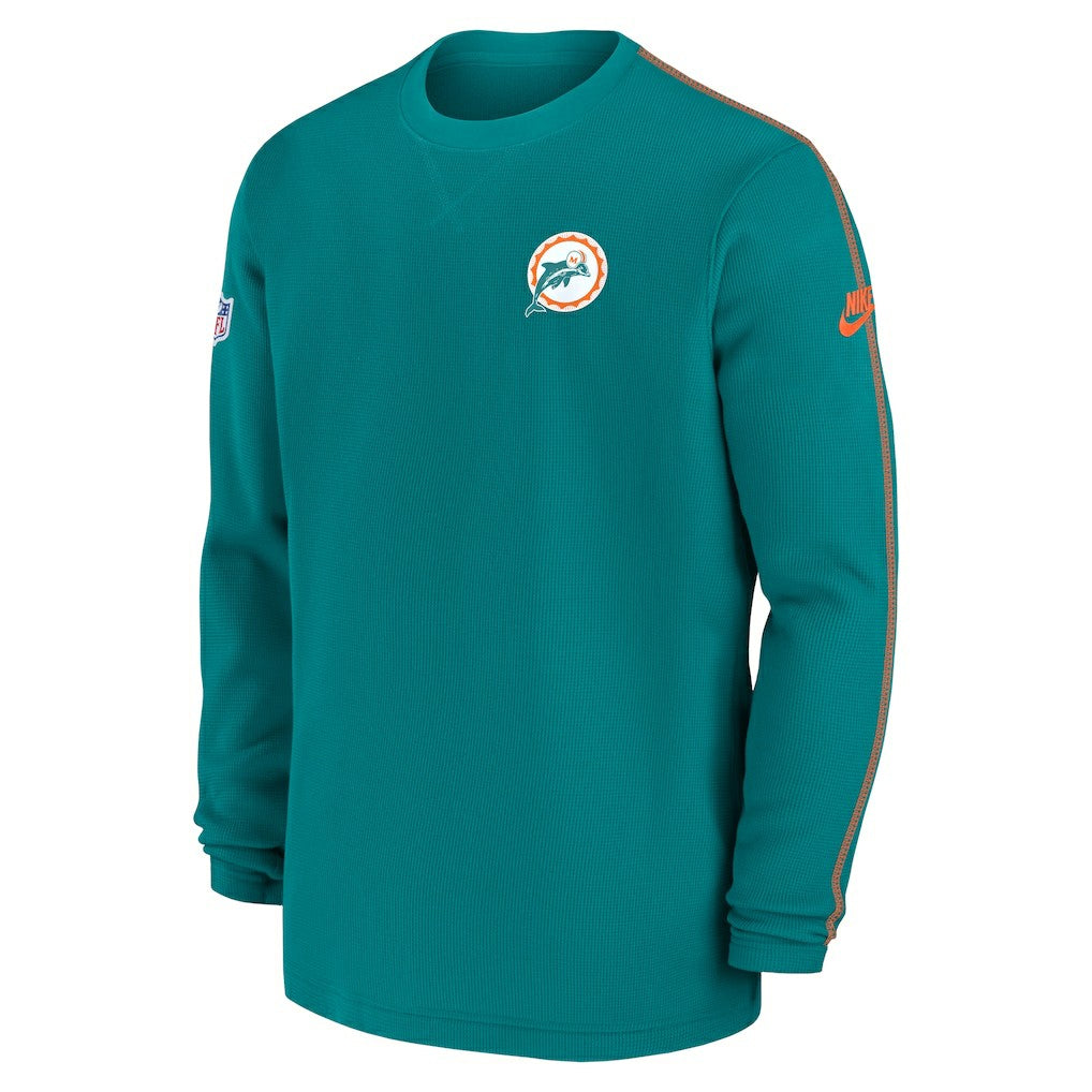 Miami Dolphins Alternate Logo Coach Long Sleeve Top | NFL US
