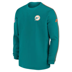 Miami Dolphins Alternate Logo Coach Long Sleeve Top | NFL US