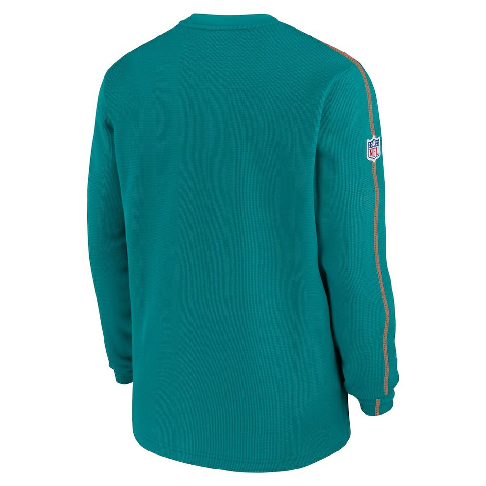 Miami Dolphins Alternate Logo Coach Long Sleeve Top | NFL US