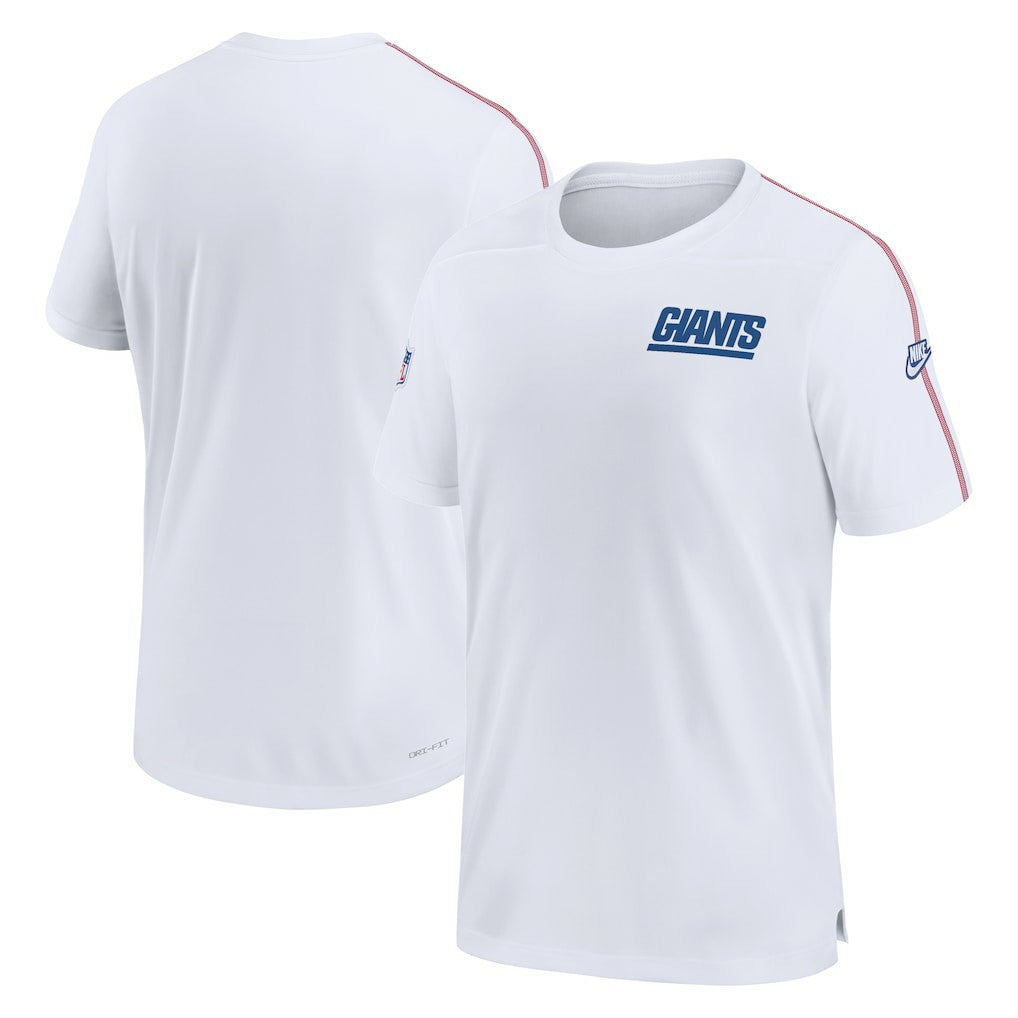 New York Giants Sideline Alternate Logo Coach Performance Top | NFL Hot