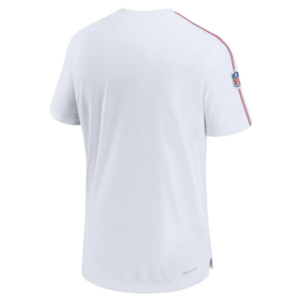 New York Giants Sideline Alternate Logo Coach Performance Top | NFL Hot