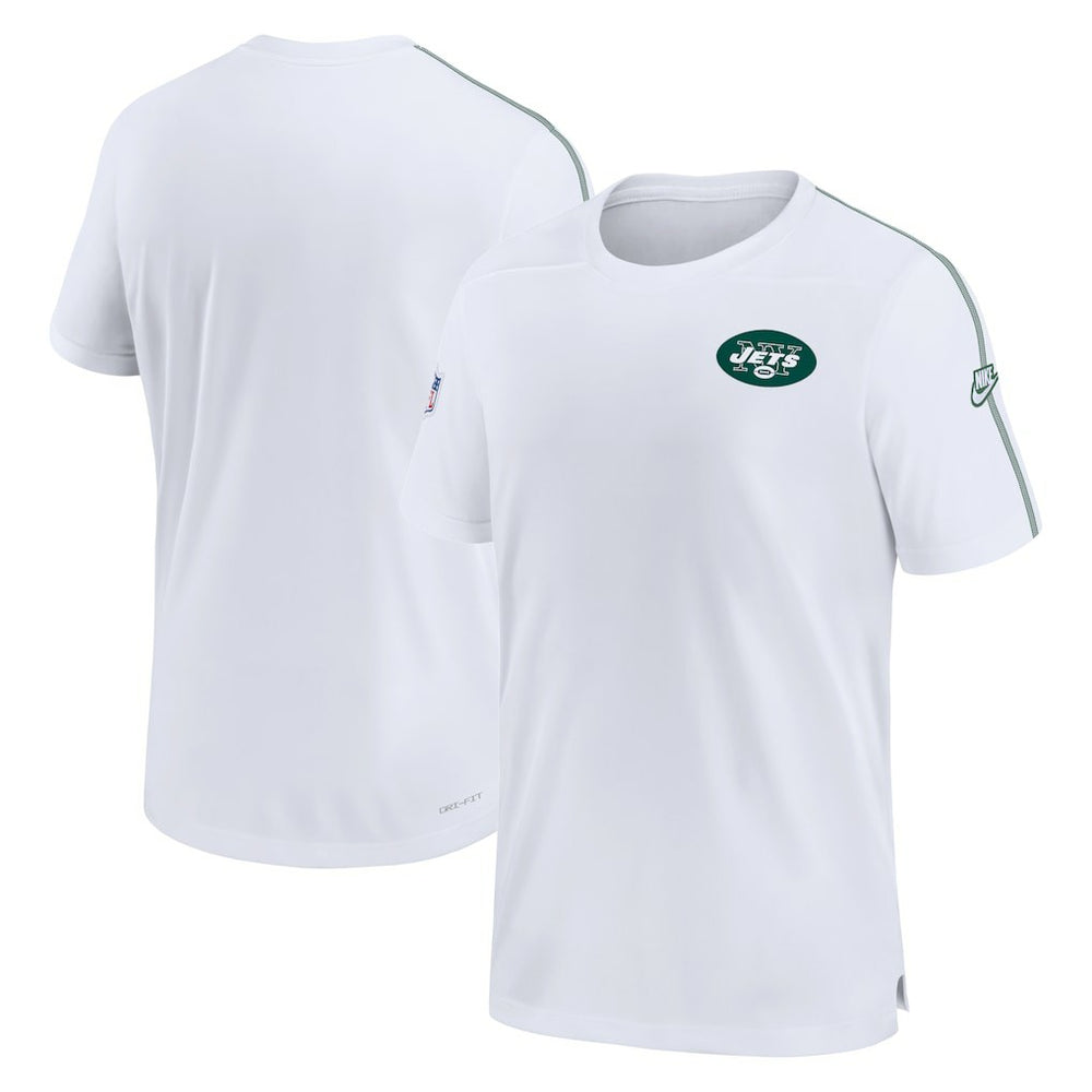 New York Jets Sideline Alternate Logo Coach Performance Top | NFL Hot
