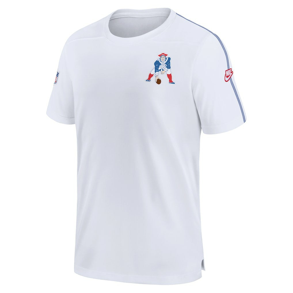 New England Patriots Sideline Alternate Logo Coach Performance Top | NFL Online