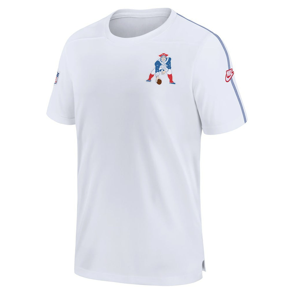 New England Patriots Sideline Alternate Logo Coach Performance Top | NFL Online