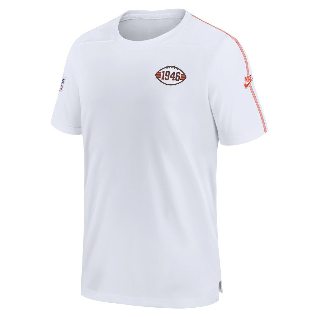 Cleveland Browns Sideline Alternate Logo Coach Performance T-Shirt | NFL New