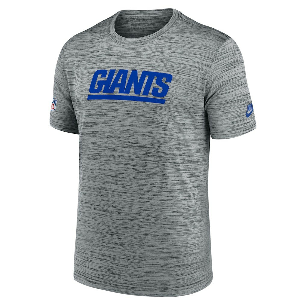 New York Giants Sideline Velocity Throwback Logo Dri-FIT T-Shirt | NFL New
