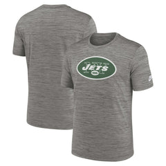 New York Jets Sideline Velocity Throwback Logo Dri-FIT T-Shirt | NFL Sale