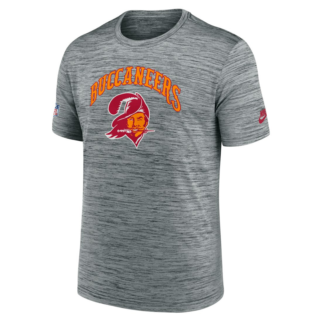 Tampa Bay Buccaneers Sideline Velocity Throwback Logo Dri-FIT T-Shirt | NFL Discount