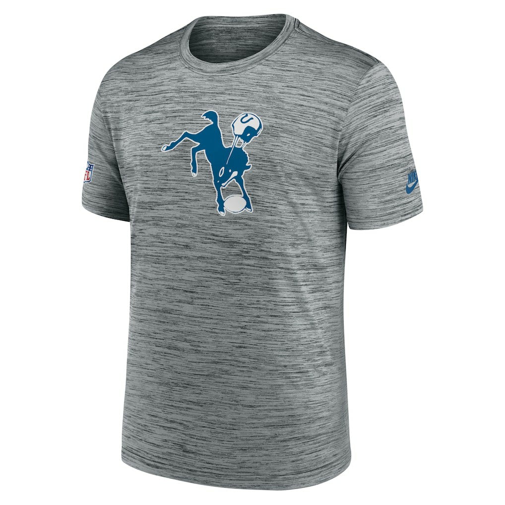 Indianapolis Colts Sideline Velocity Throwback Logo Dri-FIT T-Shirt | NFL US