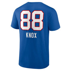 Buffalo Bills Dawson Knox  Team Wordmark Player Name & Number T-Shirt | NFL US