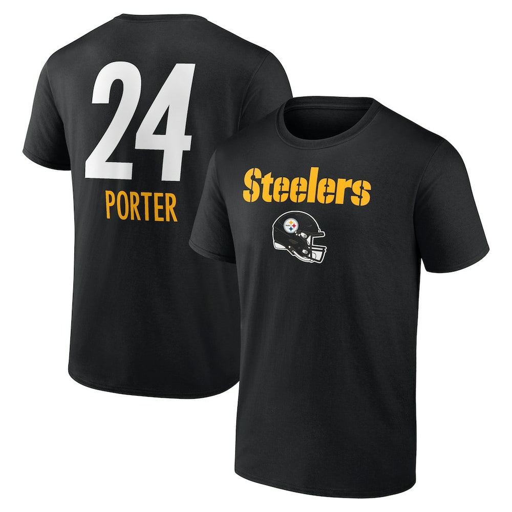 Pittsburgh Steelers Joey Porter Jr.  Team Wordmark Player Name & Number T-Shirt | NFL Online