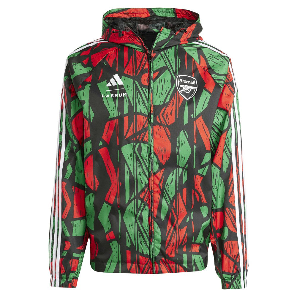 Arsenal x Labrum London 2024/25 Seasonal Full-Zip Hoodie Windbreaker
