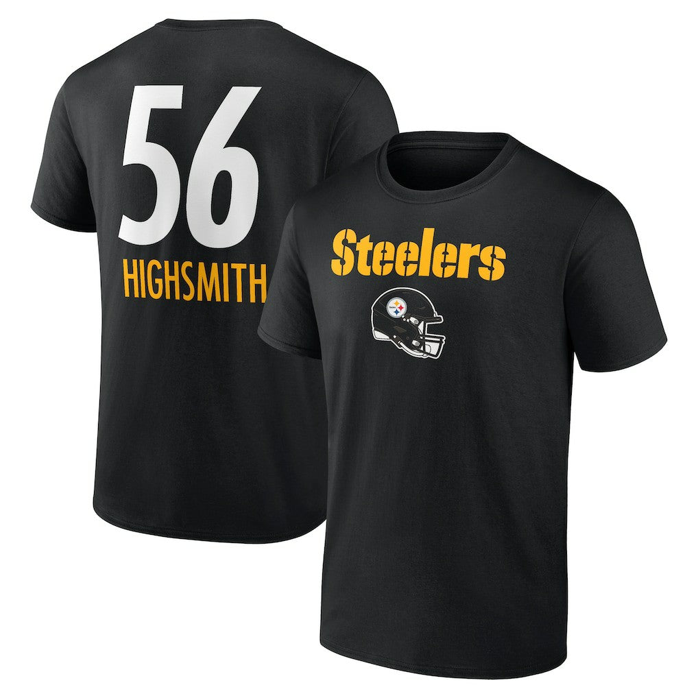 Pittsburgh Steelers Alex Highsmith  Team Wordmark Player Name & Number T-Shirt | NFL Near me