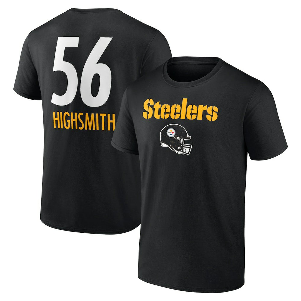 Pittsburgh Steelers Alex Highsmith  Team Wordmark Player Name & Number T-Shirt | NFL Near me