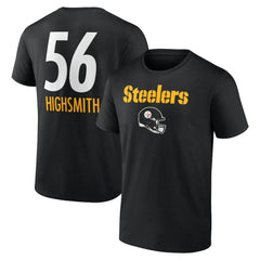 Pittsburgh Steelers Alex Highsmith  Team Wordmark Player Name & Number T-Shirt | NFL Near me