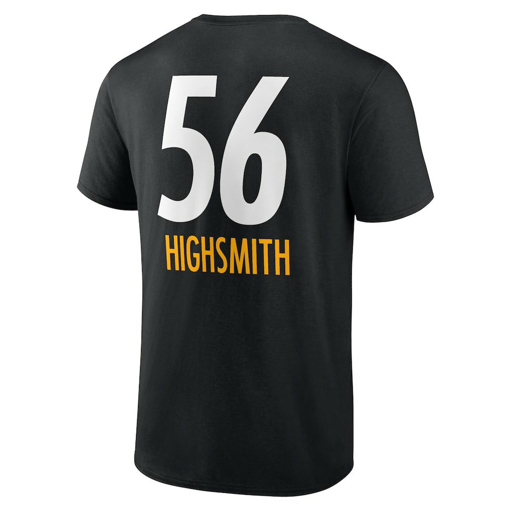 Pittsburgh Steelers Alex Highsmith  Team Wordmark Player Name & Number T-Shirt | NFL Near me